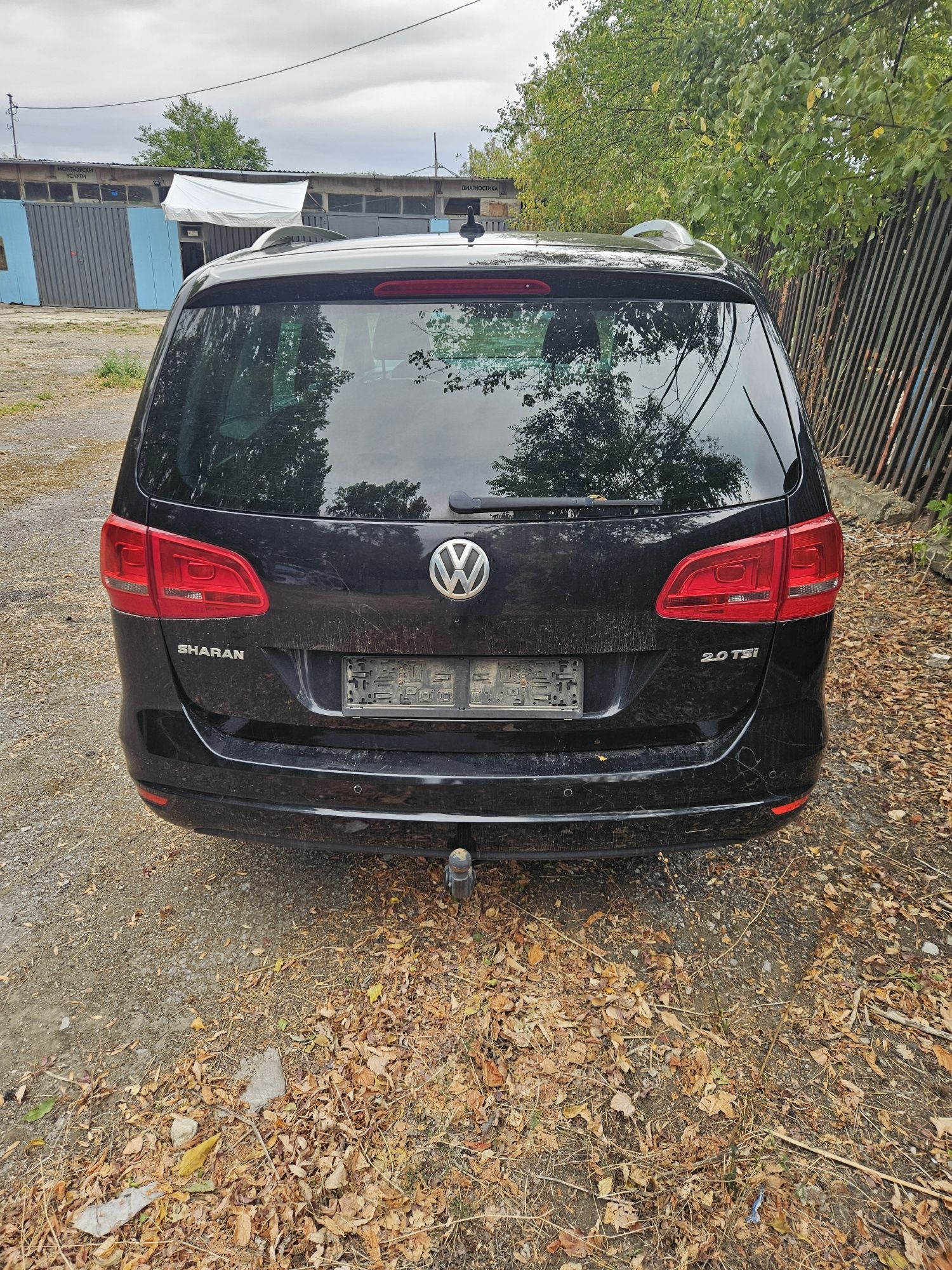 Vw sharan 2.0tsi dsg с кожа на части фолсваген шаран
