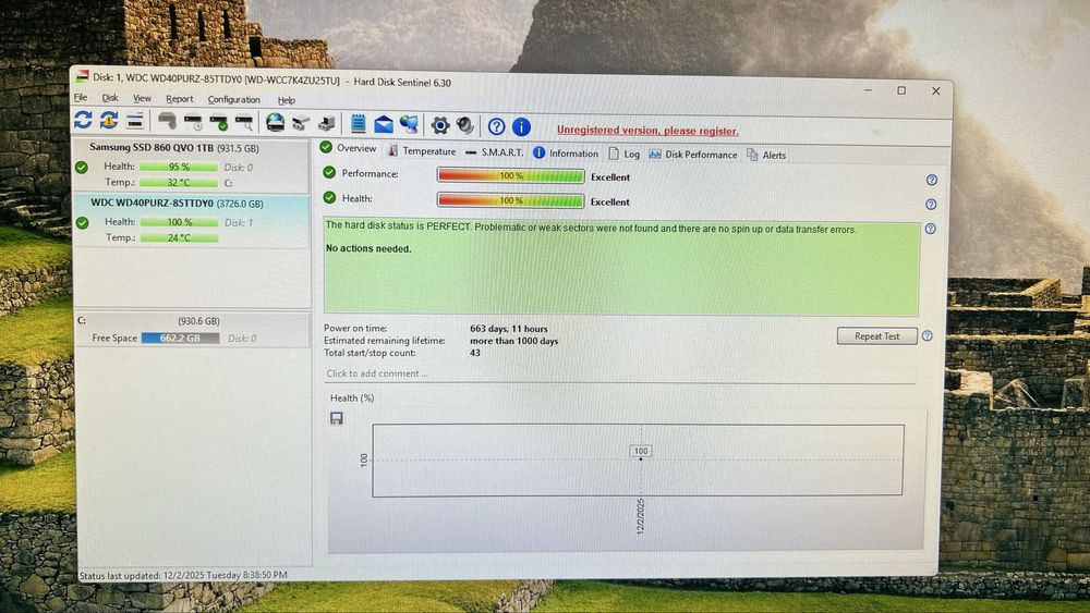HDD 4TB WD Purple | Testat | Viata 100%