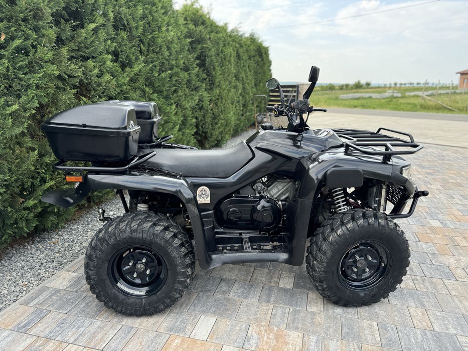 Atv Dinli 600 4x4 / fabricatie 2014 / omologat 2 persoane