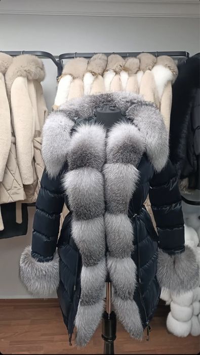 Parka cu blana natural