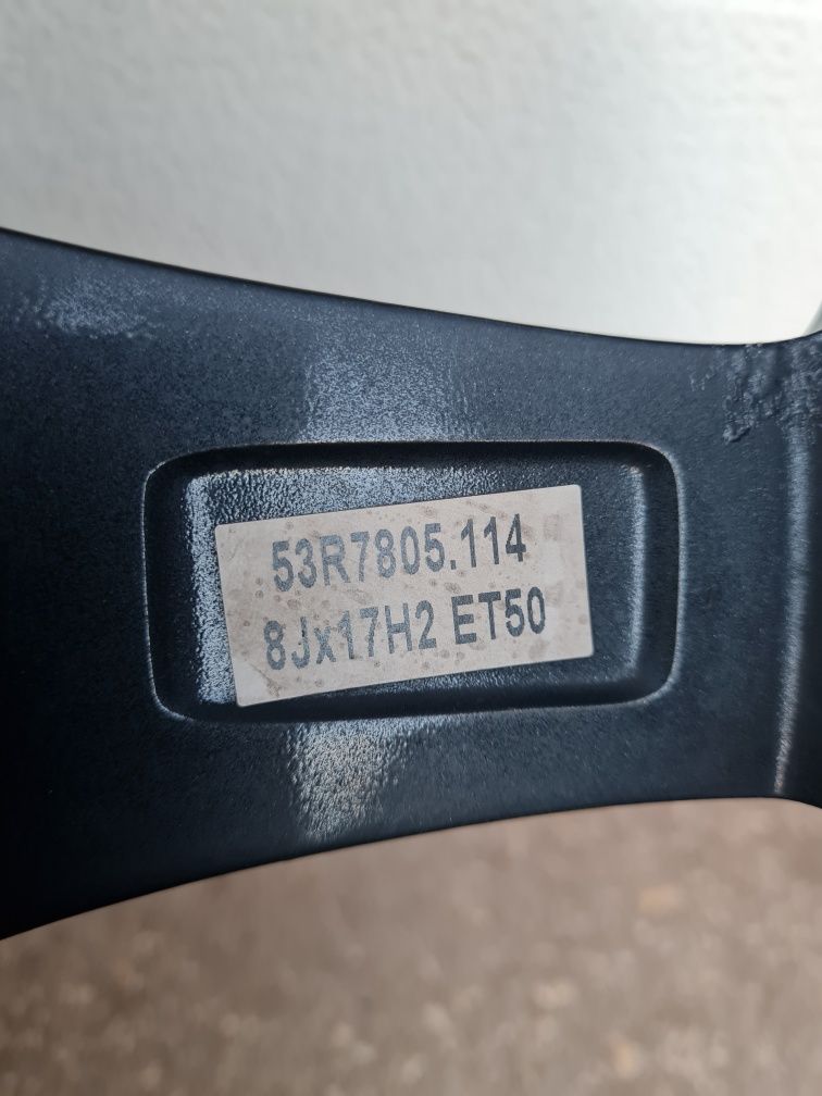 Джанти RONAL за ФОЛСВАГЕН VW T5 T6 AMAROK R17 5x120 ET50 8J
