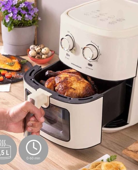 чисто нови горещ въздух Airfryer RAF 5373-R от Германия