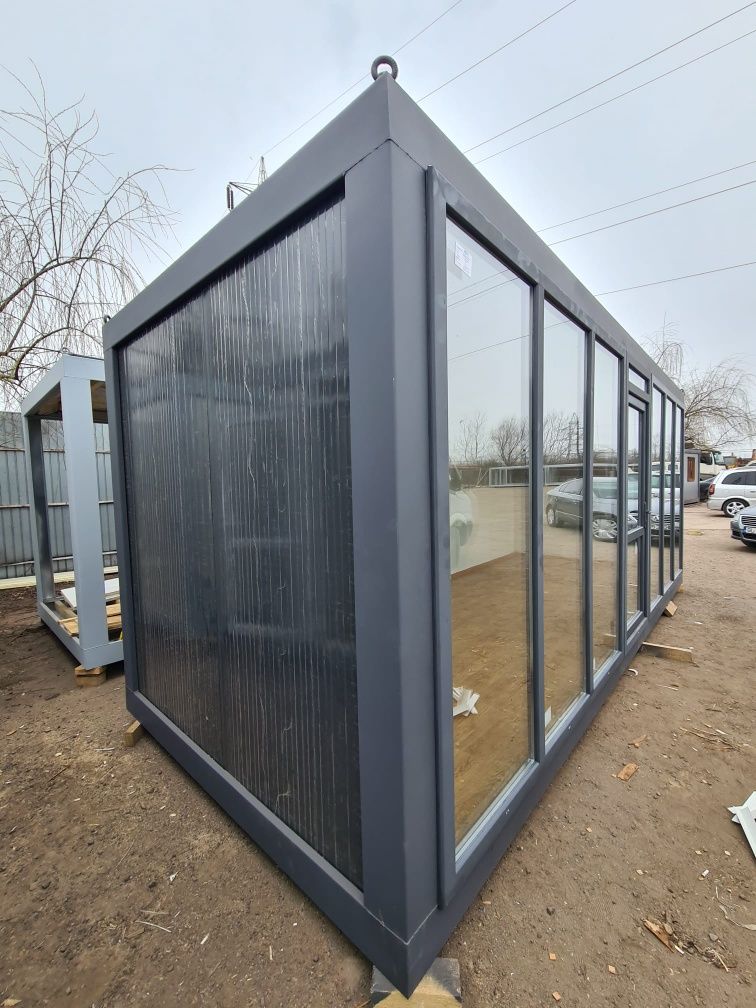 Container de vânzare tip birou vitrina magazin fast-food cafenea casă