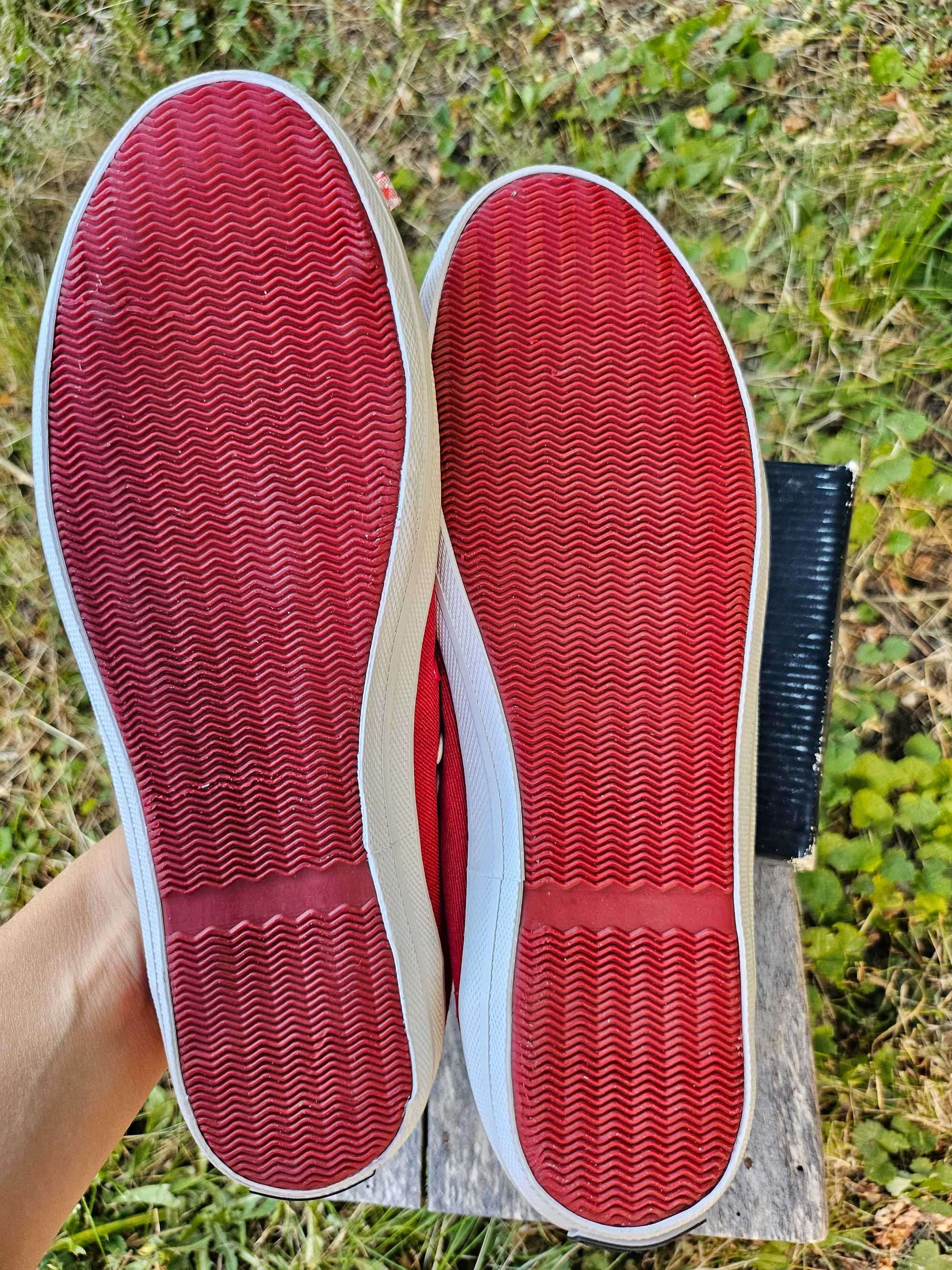Tommy Hilfiger балеринки обувки 39 червен цвят