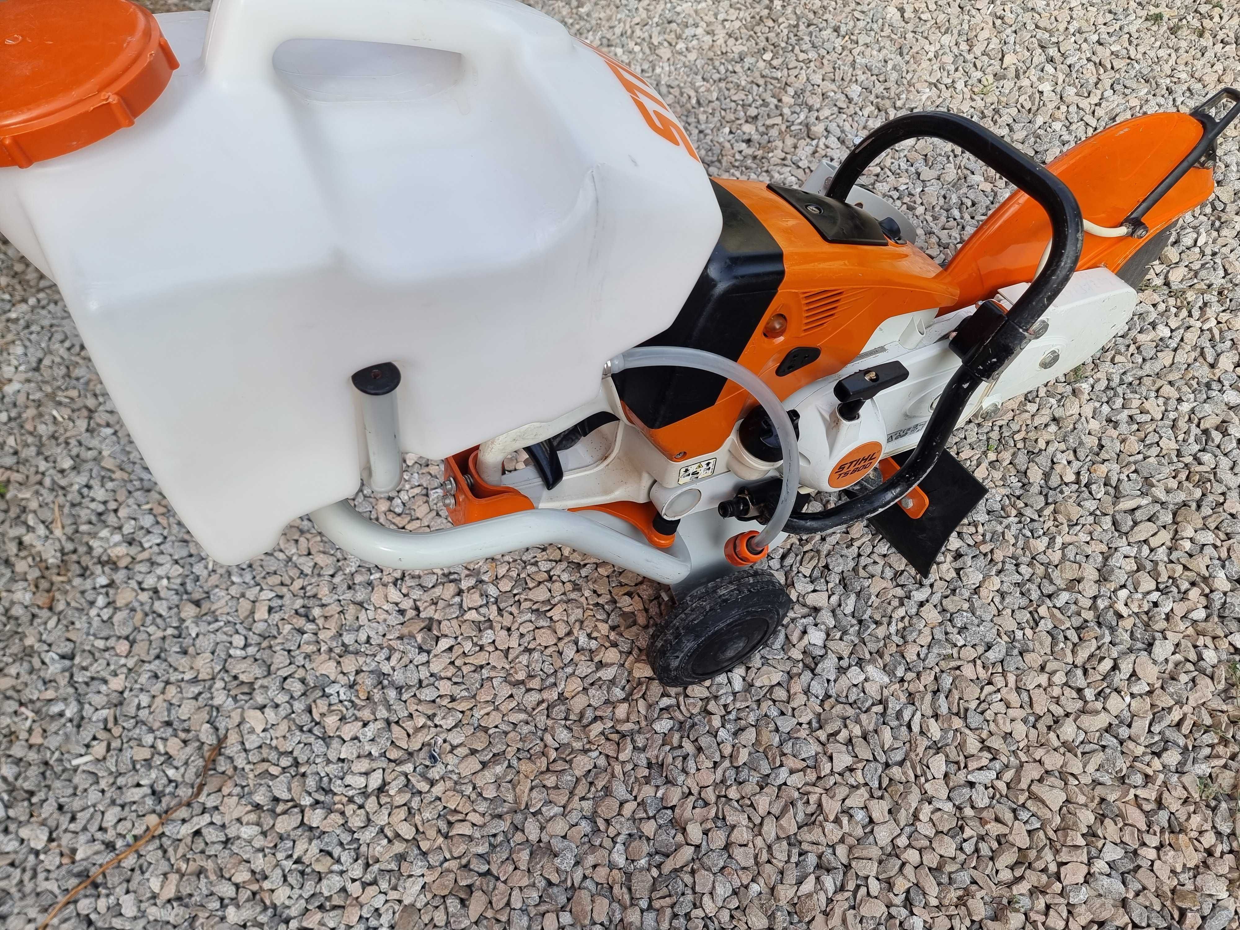 Stihl TS 800 - TS 500I - ръчен бензинов фугорез със количка