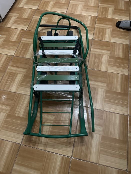 Санки-Коляска, зеленый