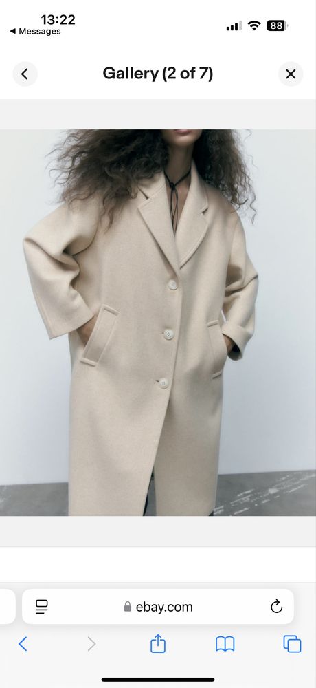 Zara Oversized Палто