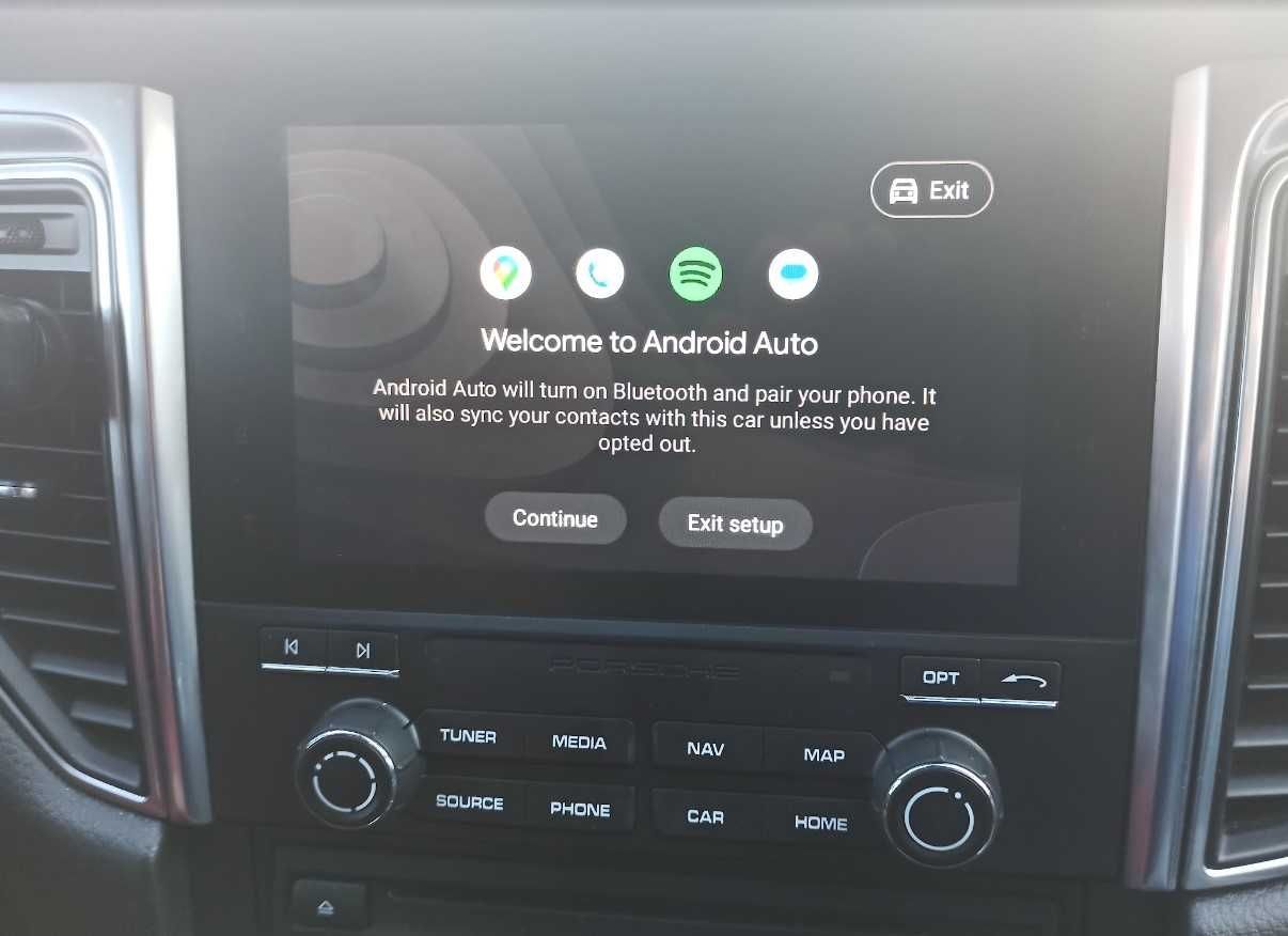 PORSCHE VIM CarPlay Android Auto цял екран Порше Panamera Full 2024map