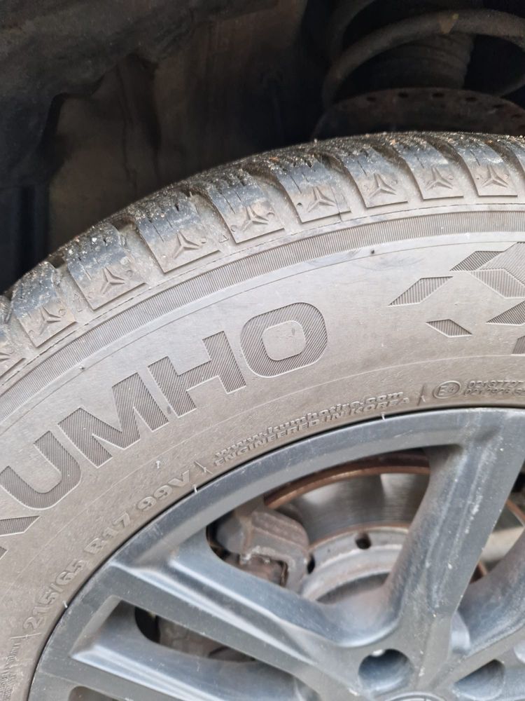 Джанти за MITSUBISHI със зимни гуми KUMHO