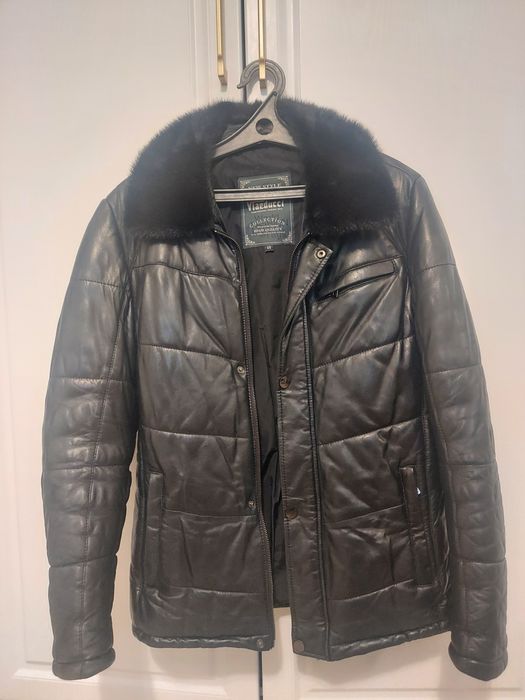 Продам куртку с натуральной кожей