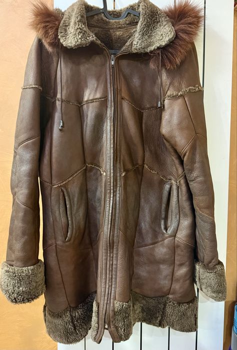 Дамски кожух естествена кожа