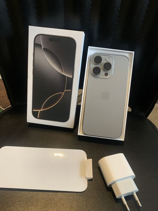 Iphone 16 pro 256 gb - natural titanium