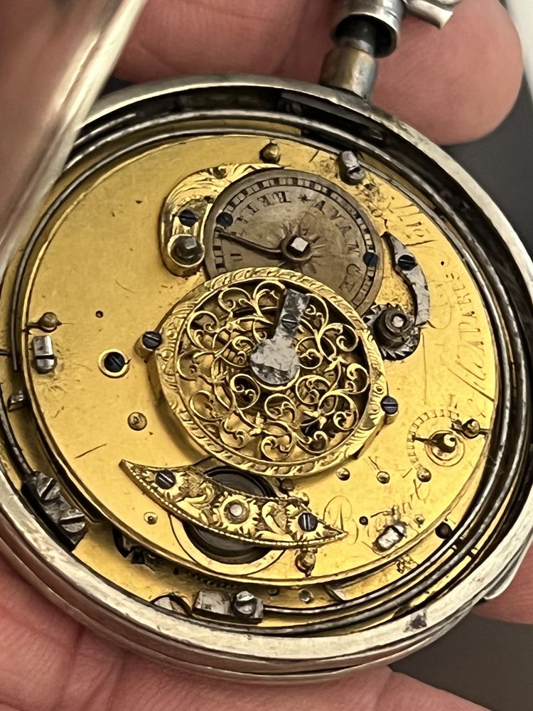 Breguet ceas buzunar argint cu repetitie 1800