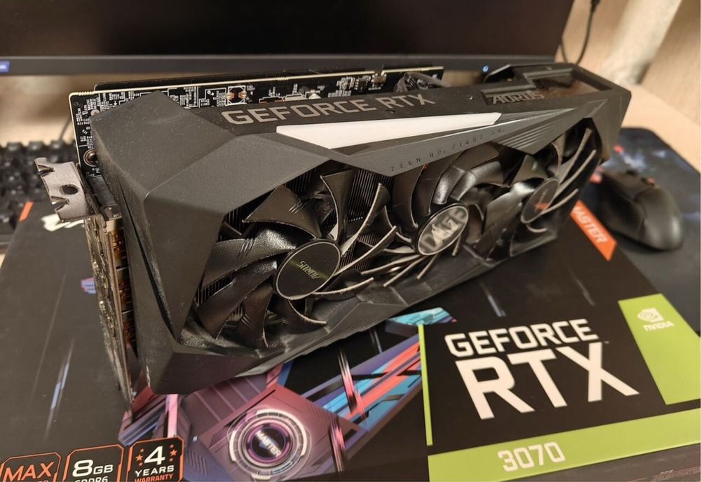 Видеокарта rtx 3070 aorus master