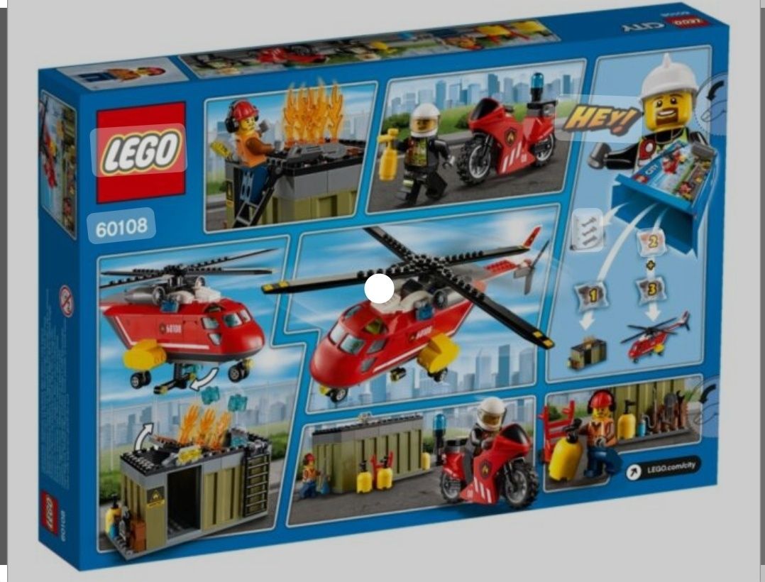 Лего lego конструктор скорая пожарная