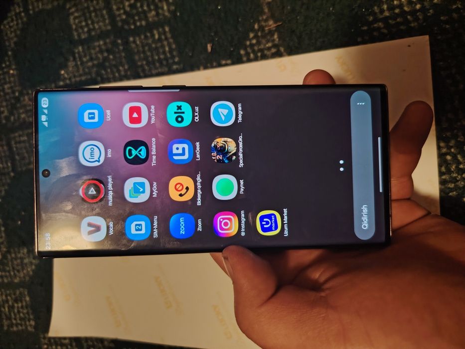 Samsung S22 ultra 12/256