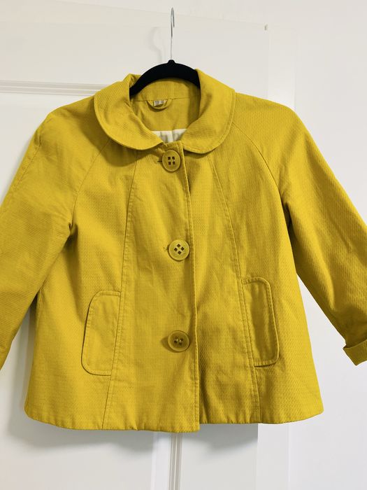 Jacheta-sacou de primavara eleganta din bumbac, xs-s