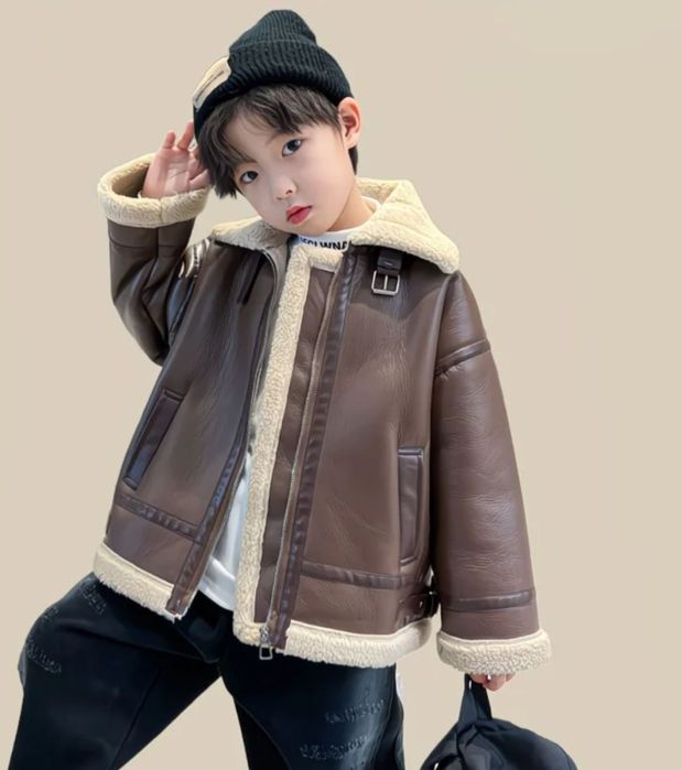 Продам детская дубленка