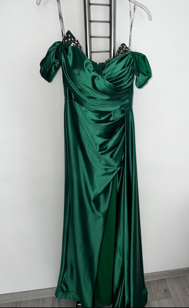 Rochie ocazie culoare verde smarald