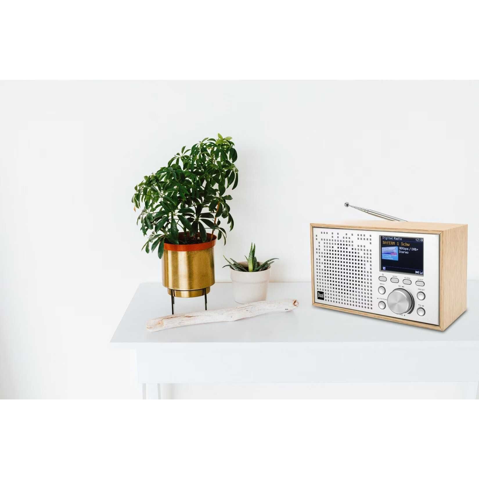 Двойно DCR 100 DAB+/ FM радио с Bluetooth, будилник, Германия