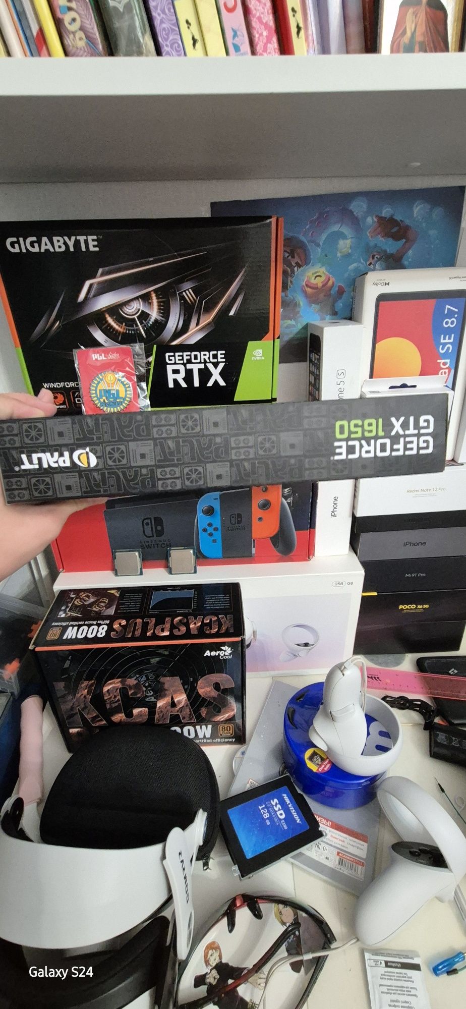Rtx 3050 и gtx 1650 коробки