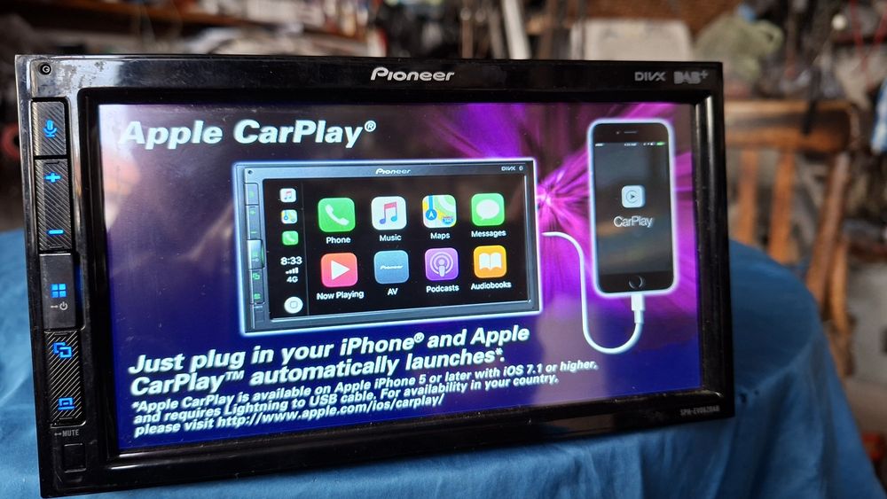 Pioneer SPH-EVO62dab Apple-Android CARPLEY