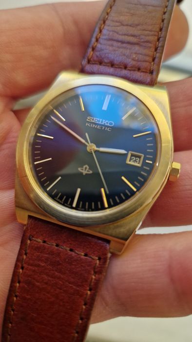 Seiko kinetic sapphire crystal japan