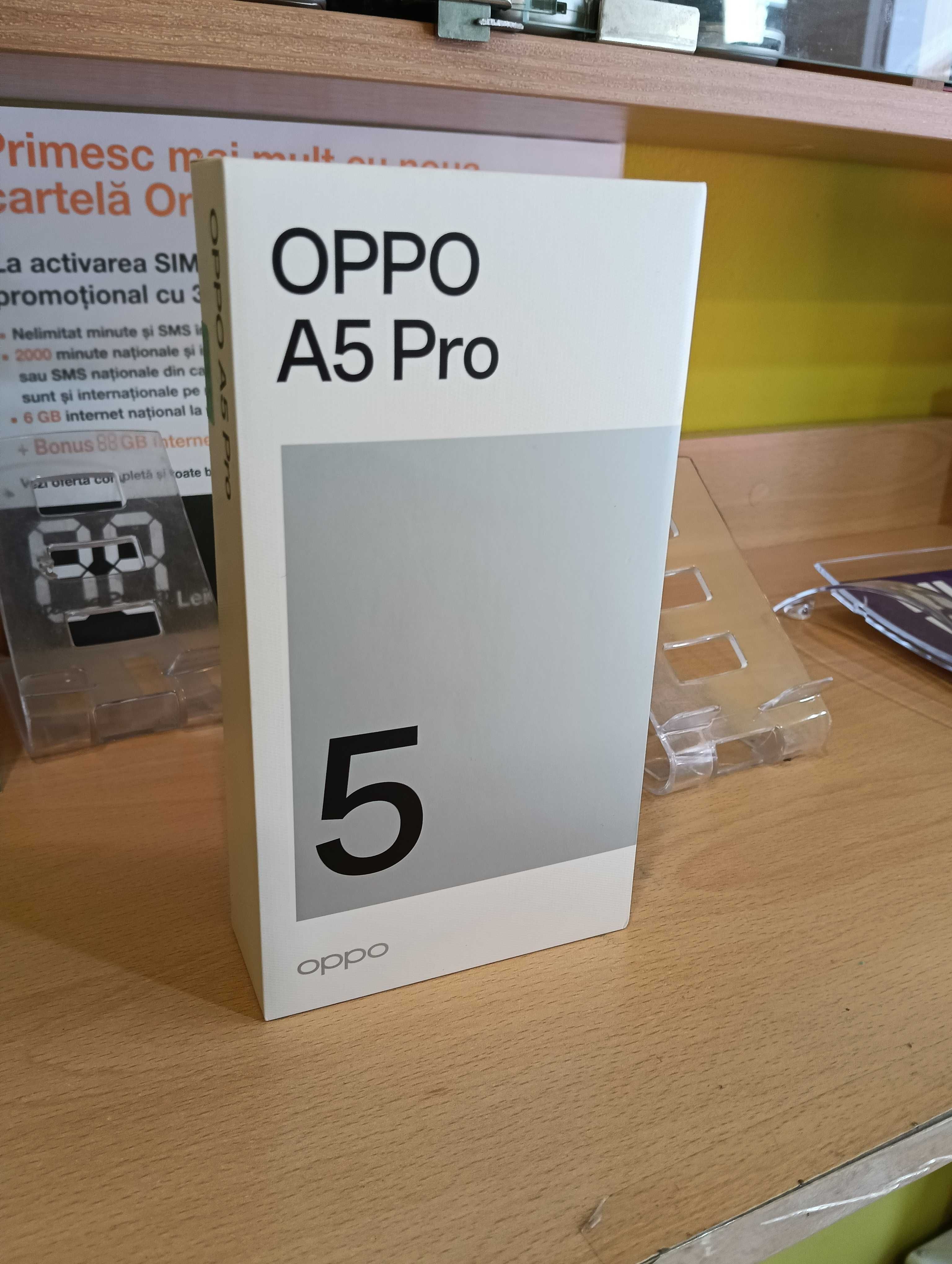 Oppo A5 PRO 5G *256/8*Rate*Garantie*Factura*Blue