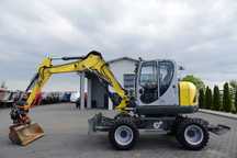 JCB EW 100 / EXCAVATOR PE ROTI / 2020 / ROTATIE DE INCLINARE / GRUP / CAMERA / DUPA CONTRACTUL DE SERVICE