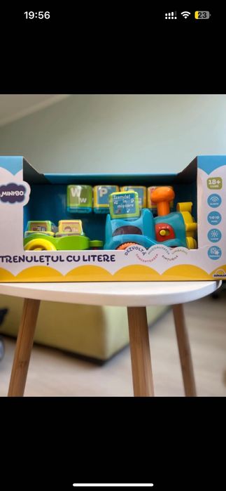 Jucarie bebelusi Trenuletul cu litere