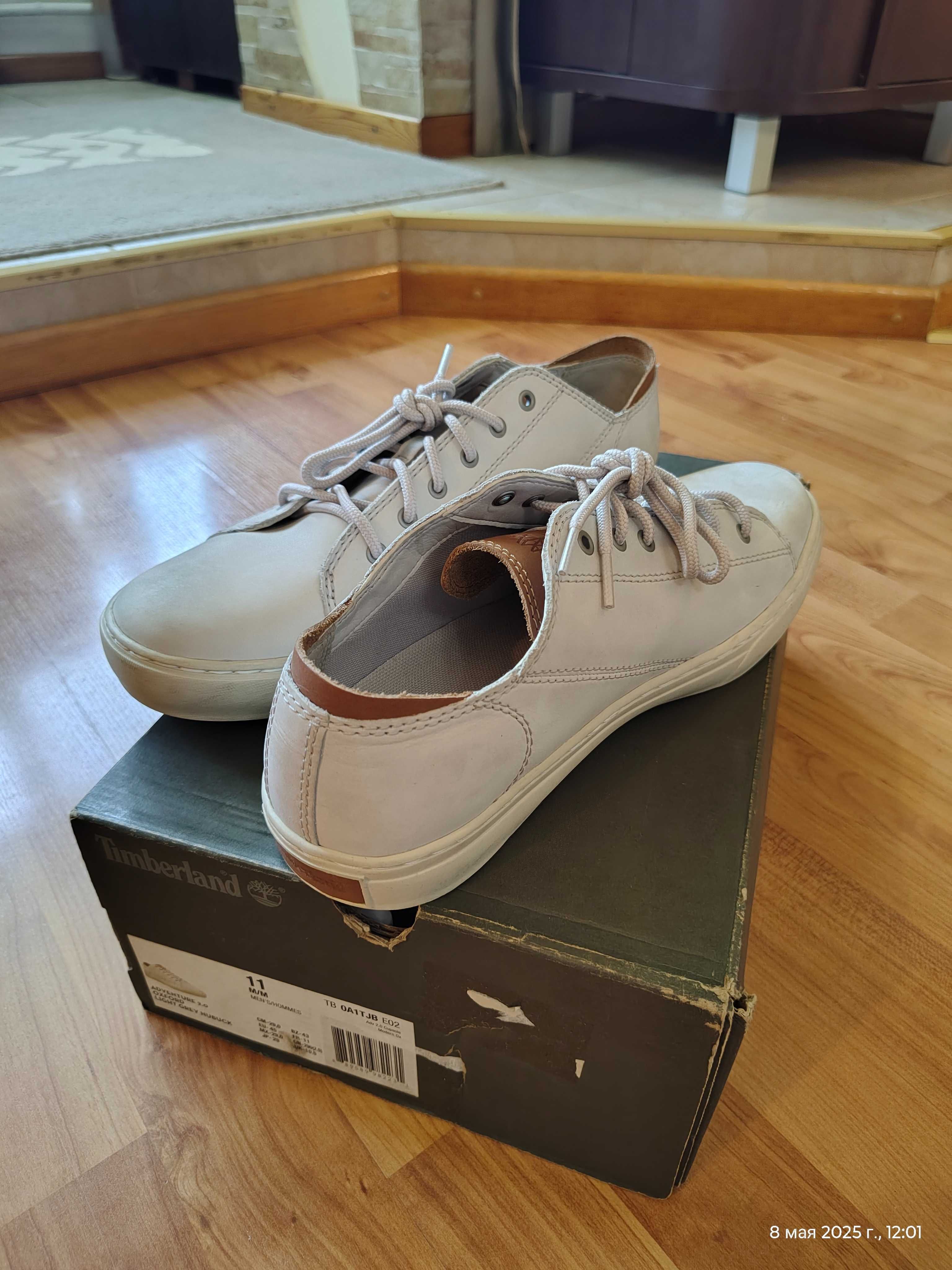 Кроссовки-кеды Timberland (США),нубук,оригинал,новые,р-р 45
