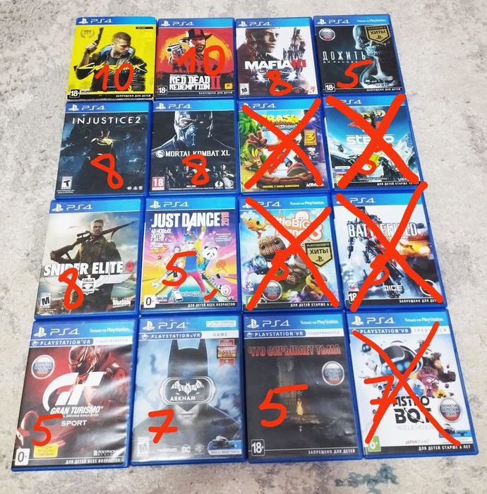 Игры playstation 4, 5