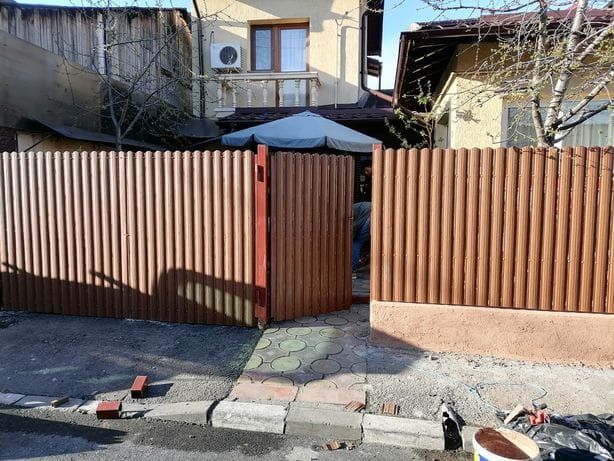 garduri și porți fer forjat șipcă metalică plasă bordurată bca etc