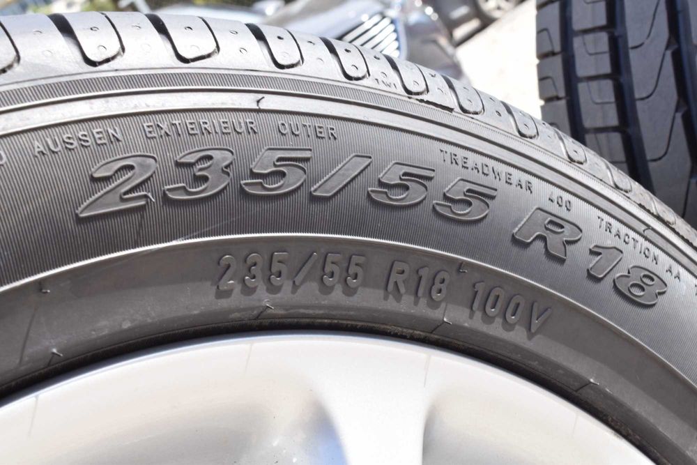 Четири бр. оригинални алуминиеви джанти за Honda cr-v 5х114.3-18''