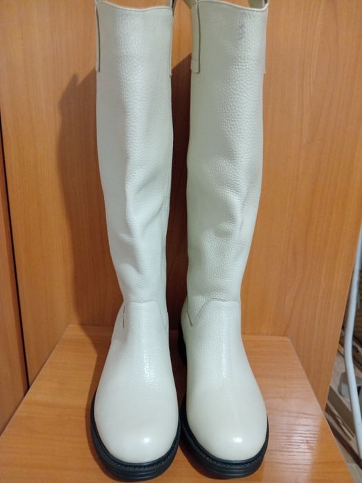 Продам сапоги зимнее, евро. Натуральная кожа.