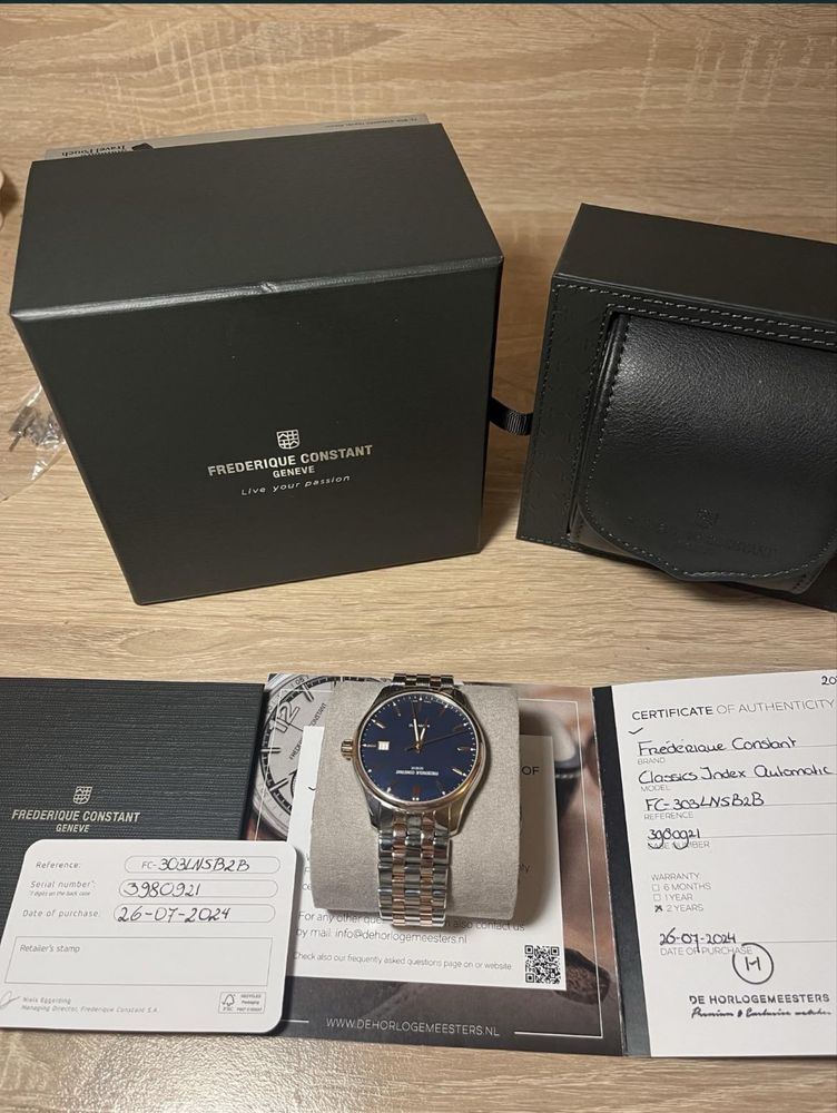 Часовник Frederique Constant