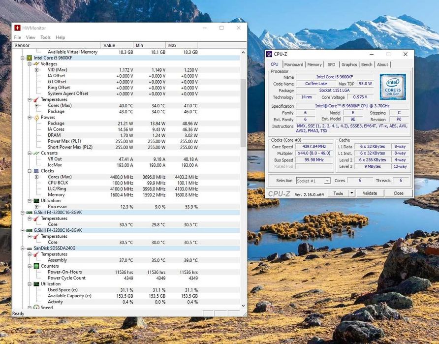 Memorie Ram DDR 4 3200 MHZ Corsair si Gskill