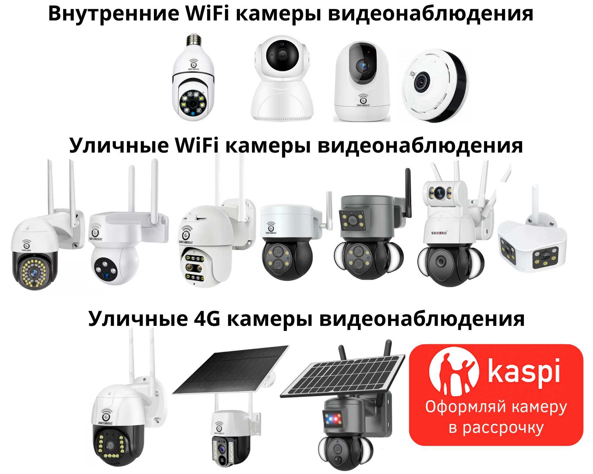 WiFi и 4G камеры видеонаблюдения для дистанционного контроля