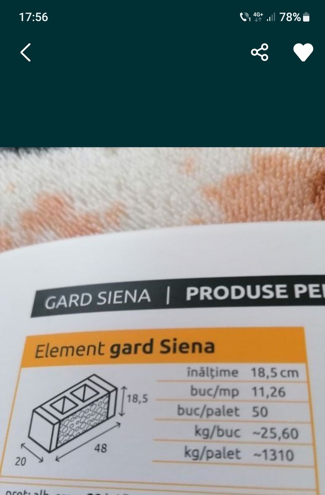 Boltari gard Siena alb crem