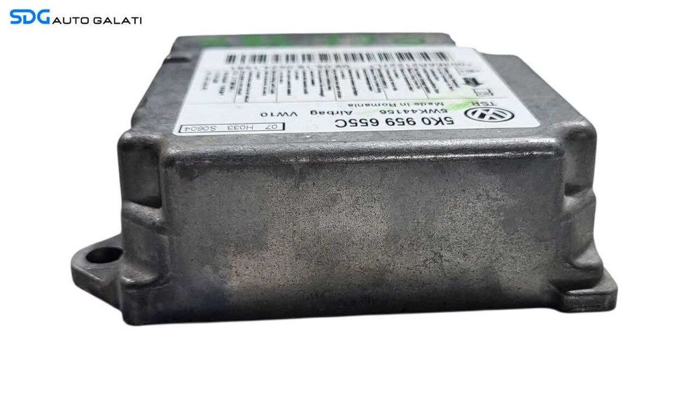 Unitate Modul Calculator Control Airbag Volkswagen Golf 6 Plus 2008 - 2012 Cod 5K0959655C [L7437]