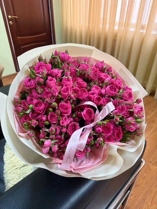 Сегодняшние кустовые розы