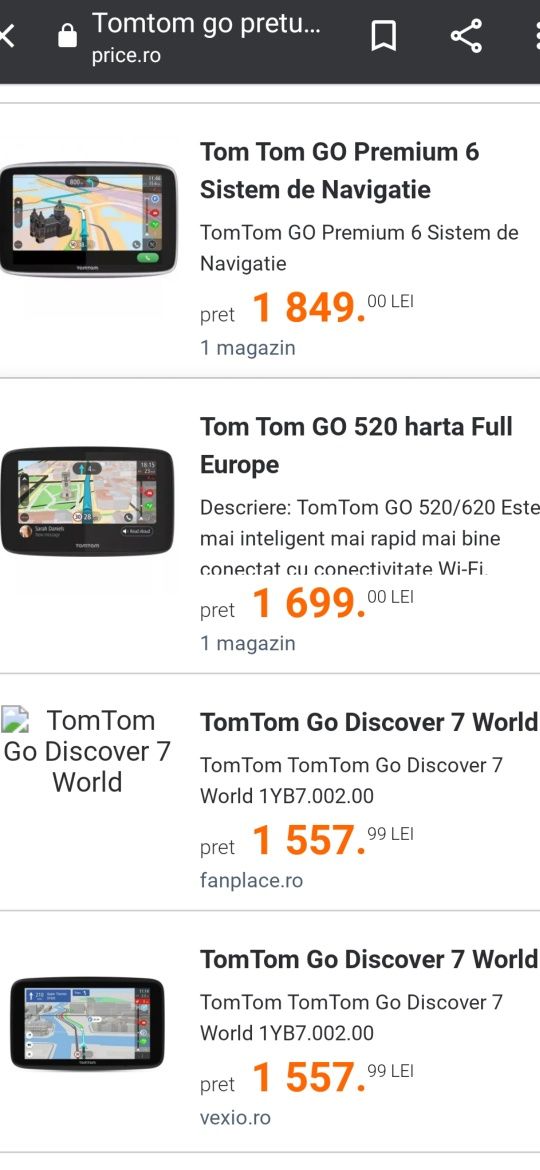 Gps*TOMTOM*GO*PREMIUM*DISCOVER*Pro*Navigatie*Auto*Bus*Microbuz*Autocar