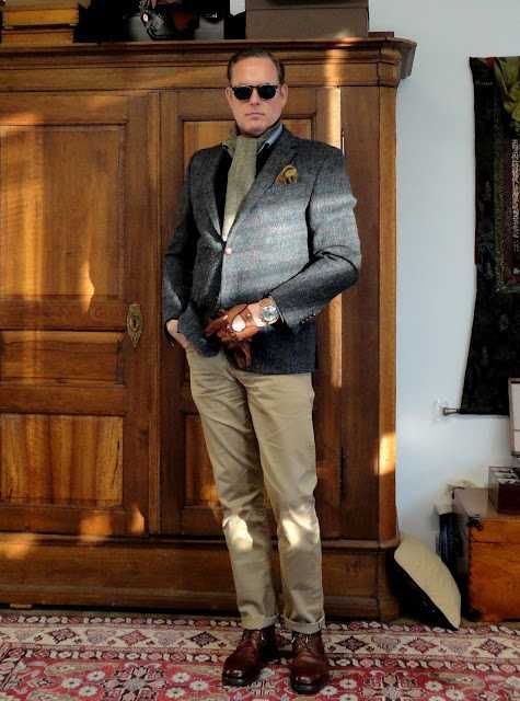 Sacou blazer slim 25 XL de lux Tom Rusborg lana Herringbone 100 %