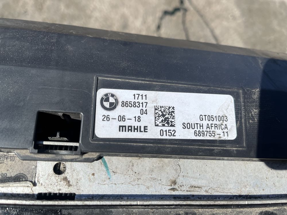 Перка и радиатори бмв х3 г01 3.0и 252 ( perka i radiatori bmw x3 g01 )