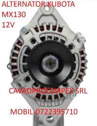 ALTERNATOR nou pentru  Tractor  KUBOTA MX130 12V