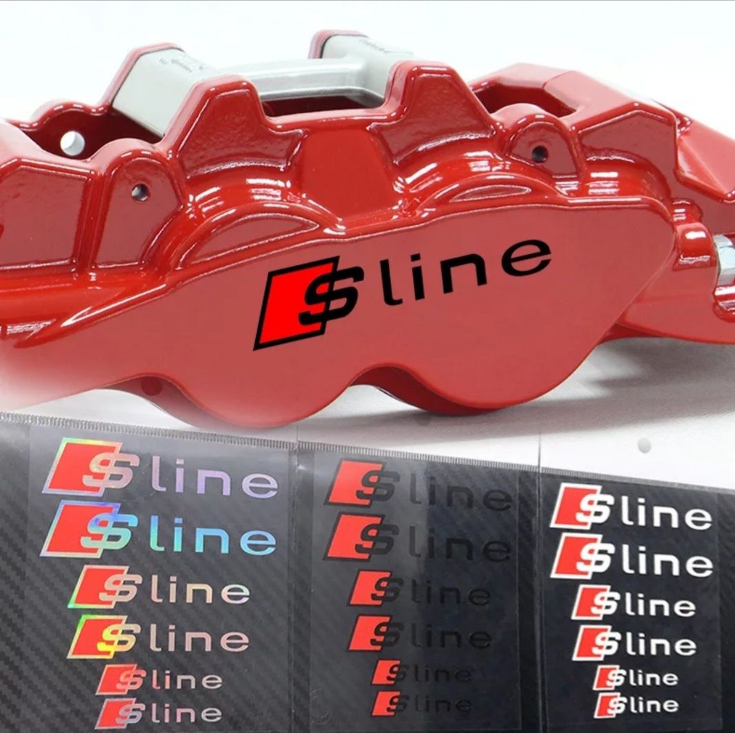 Set-6-Stickere-Etrieri-Sline-Ceramic-Sport-Audi-A4-A5-A6-A7-A8-Q5-Q7-8