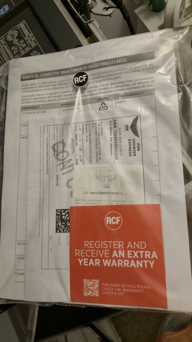 Rcf 935a 900w rms mk5 noi !!