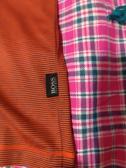 Tricou bumbac cu licra Hugo Boss original mărimea S