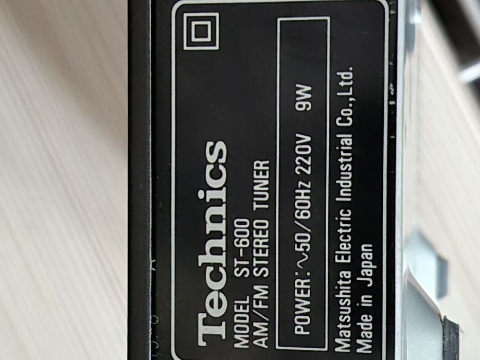 Tuner Technics ST 600