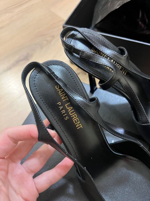 Дамски обувки на ток saint laurent